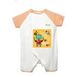 Body cộc cài lệch BT046 in hình robot BENTY, chất vải By Rayon