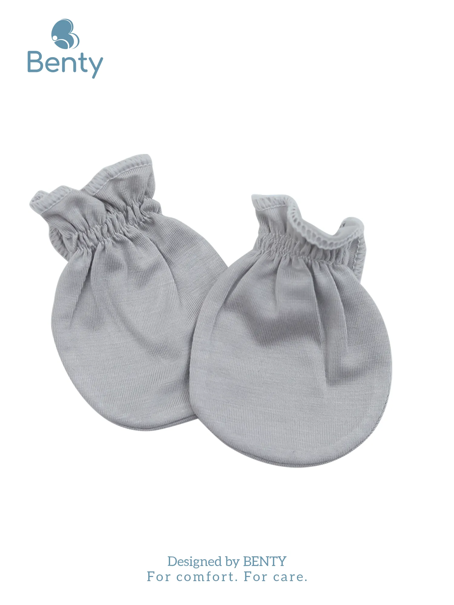 BENTY soft, breathable baby mittens with good sweat