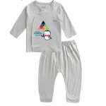 Dài tay cài lệch BT064 BENTY đồ bộ dễ thương cho bé