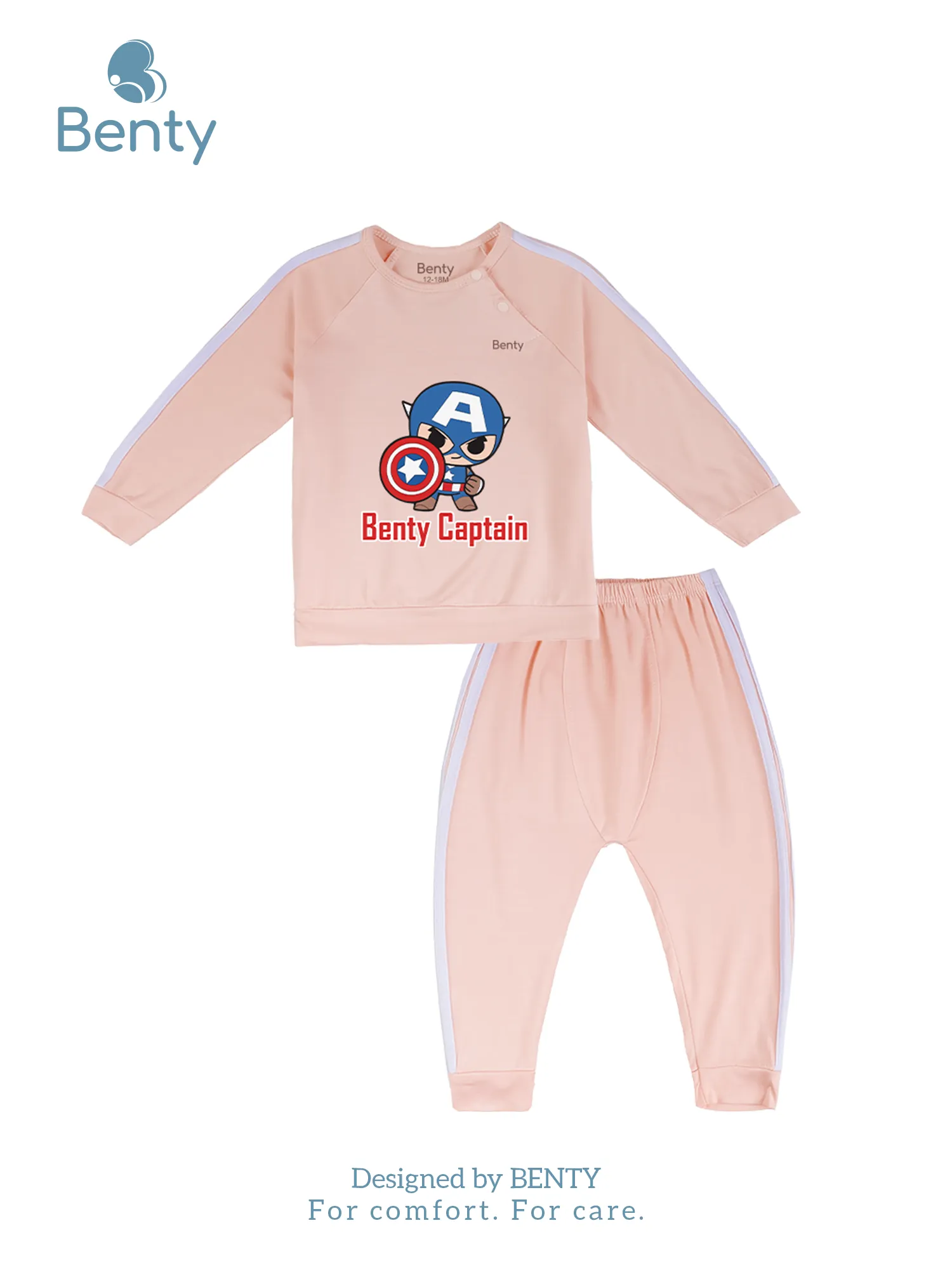 Dài tay cài chéo thể thao BT097 BENTY đồ bộ cho bé đi chơi