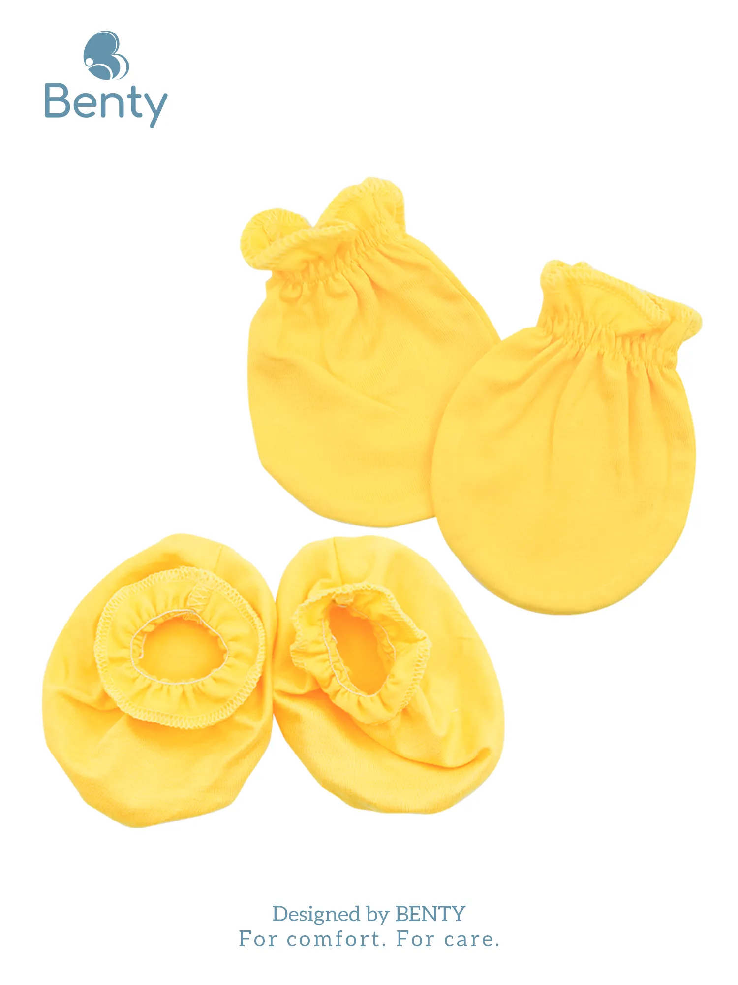 Set bao tay bao chân BENTY cao cấp mềm mịn an toàn da bé