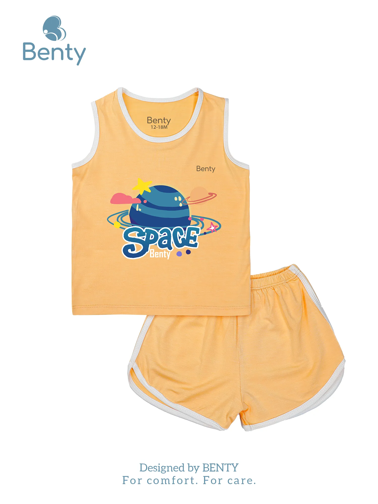 Benty BT073 printed Space tank top sport soft, smooth and breathable