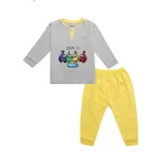 Dài cổ trụ phối xám BT044 BENTY đồ bộ cao cấp an toàn