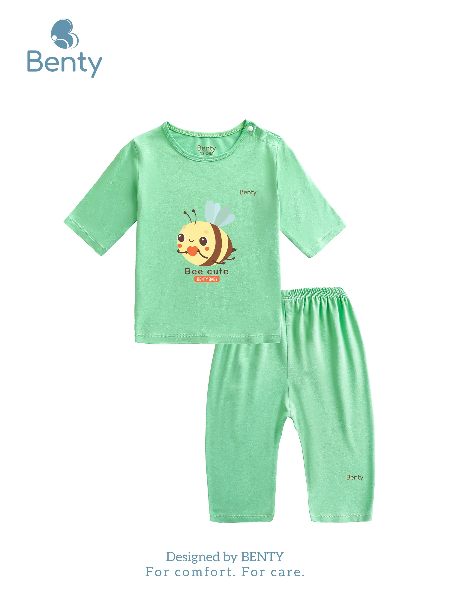 BT036 BENTY soft and airy medium length outfit for kid