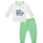 Dài cài vai phối viền BT074 BENTY đồ bộ cao cấp cho bé