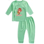 Dài tay cài lệch BT088 BENTY quần áo cho bé sơ sinh