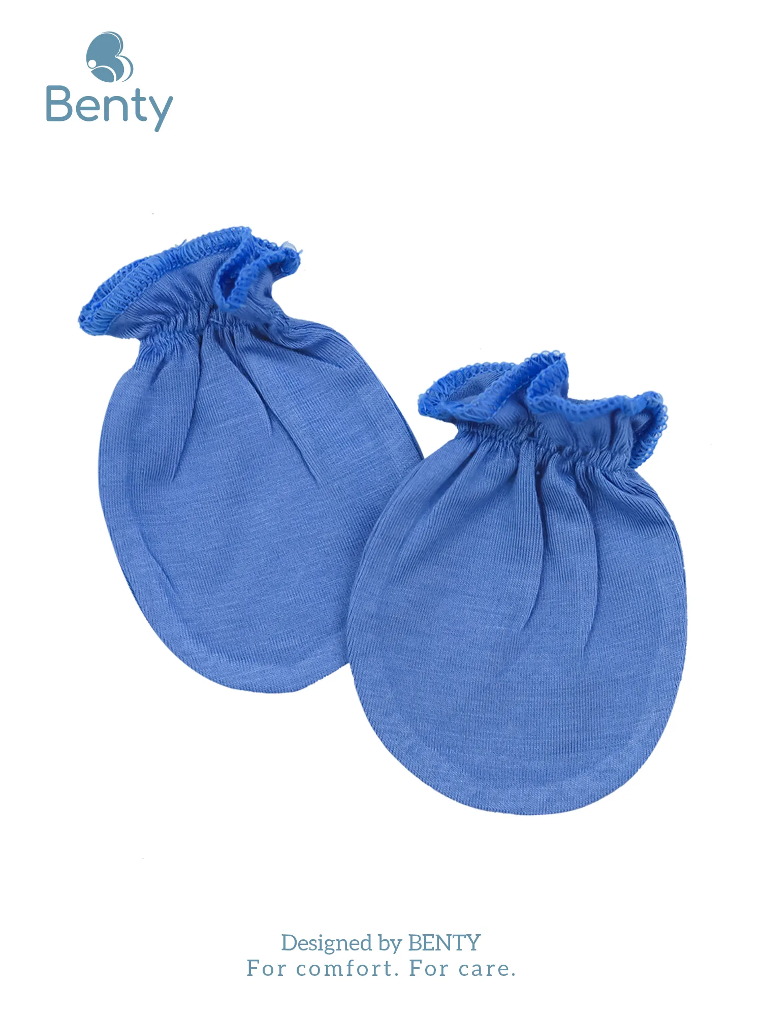 BENTY soft, breathable baby mittens with good sweat