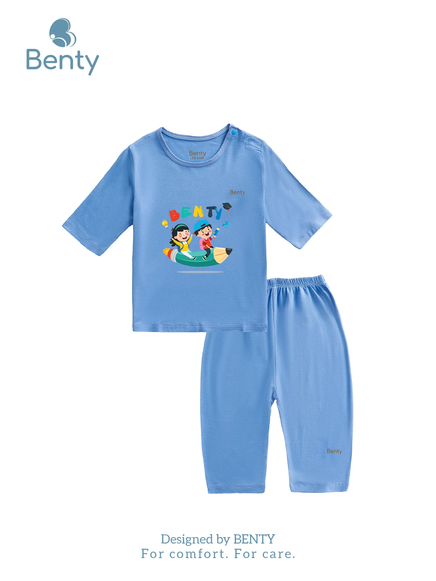 BT033 BENTY mid-length set, adorable clothing for kids