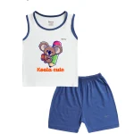 Benty BT100 printed Koala cute tank top with trim, soft and cool