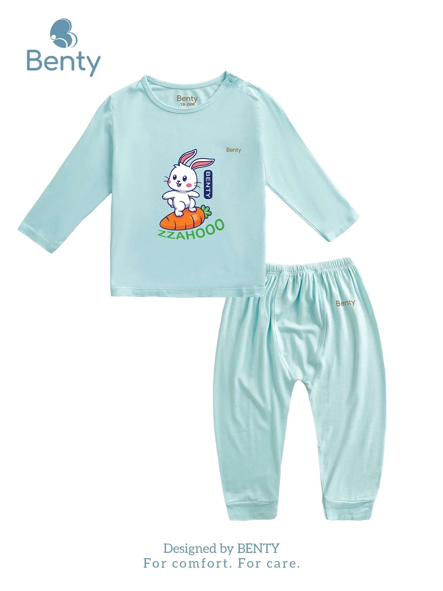 Dài tay cài vai BT013 BENTY quần áo bé trai bé gái cao cấp