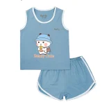 Ba lỗ thể thao BT071 in hình Bubu cute BENTY, đồ bộ cho bé mặc mát