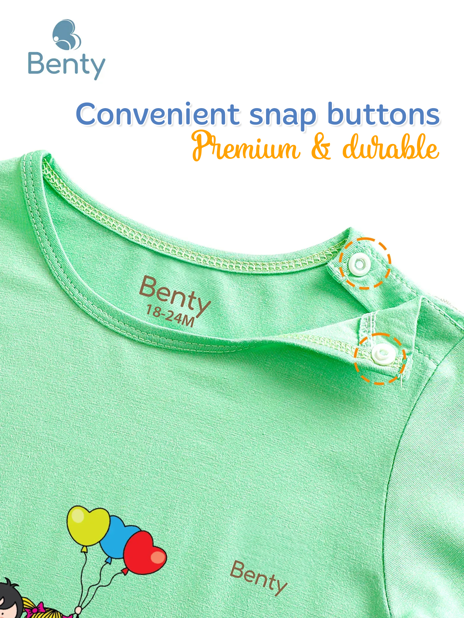 BT034 BENTY medium length set made from soft for kid