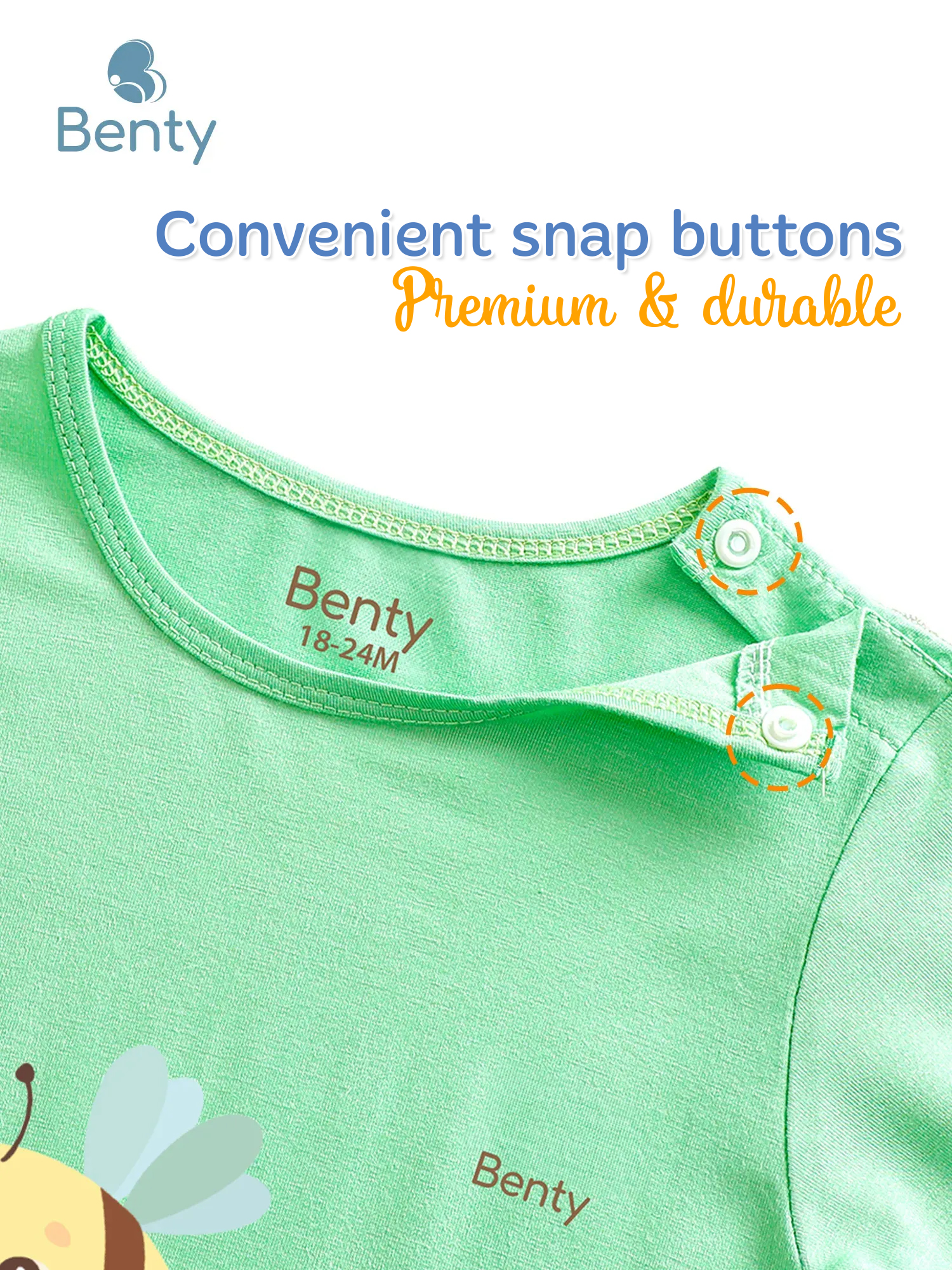 BT036 BENTY soft and airy medium length outfit for kid