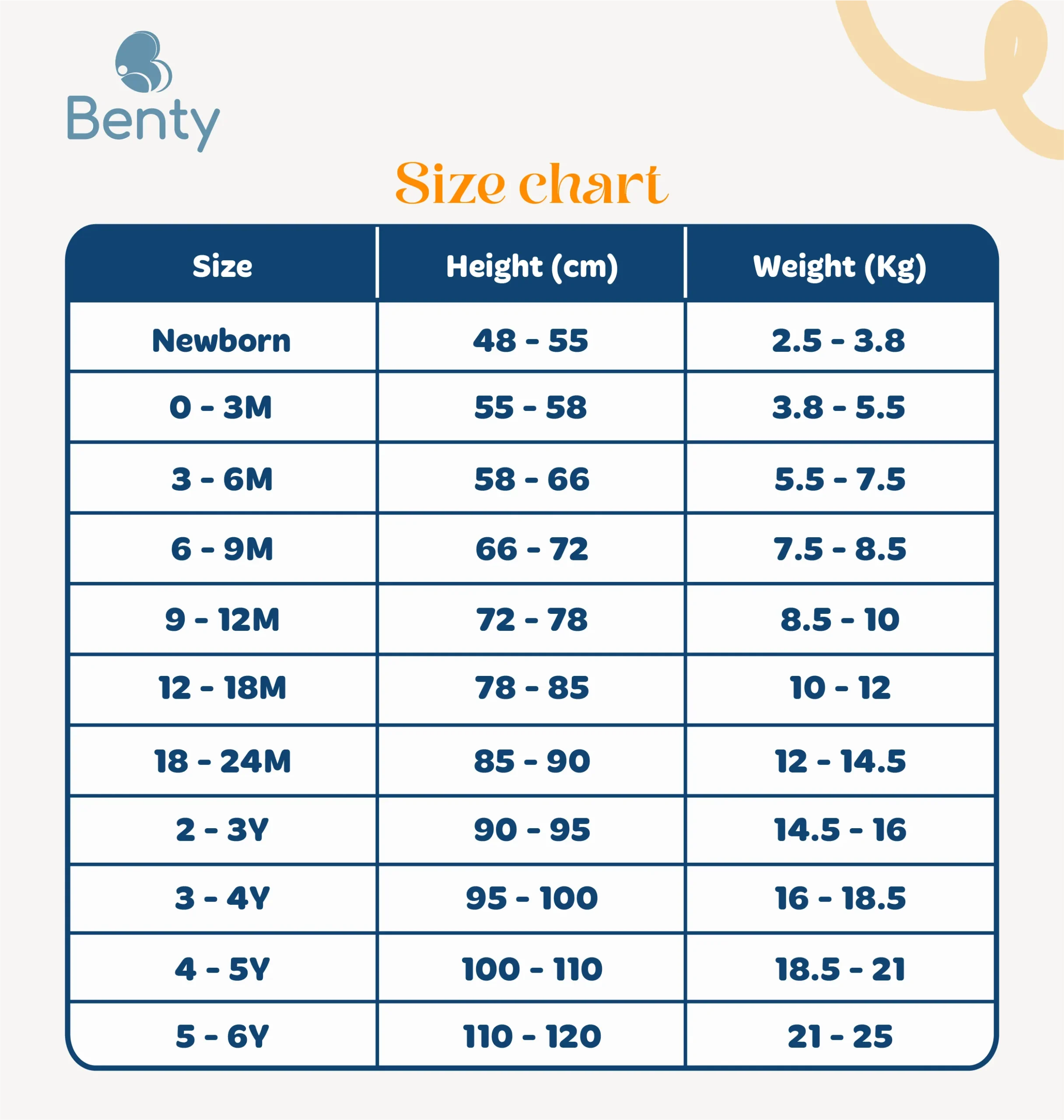 BENTY double-layer triangle bib for kids with cute print