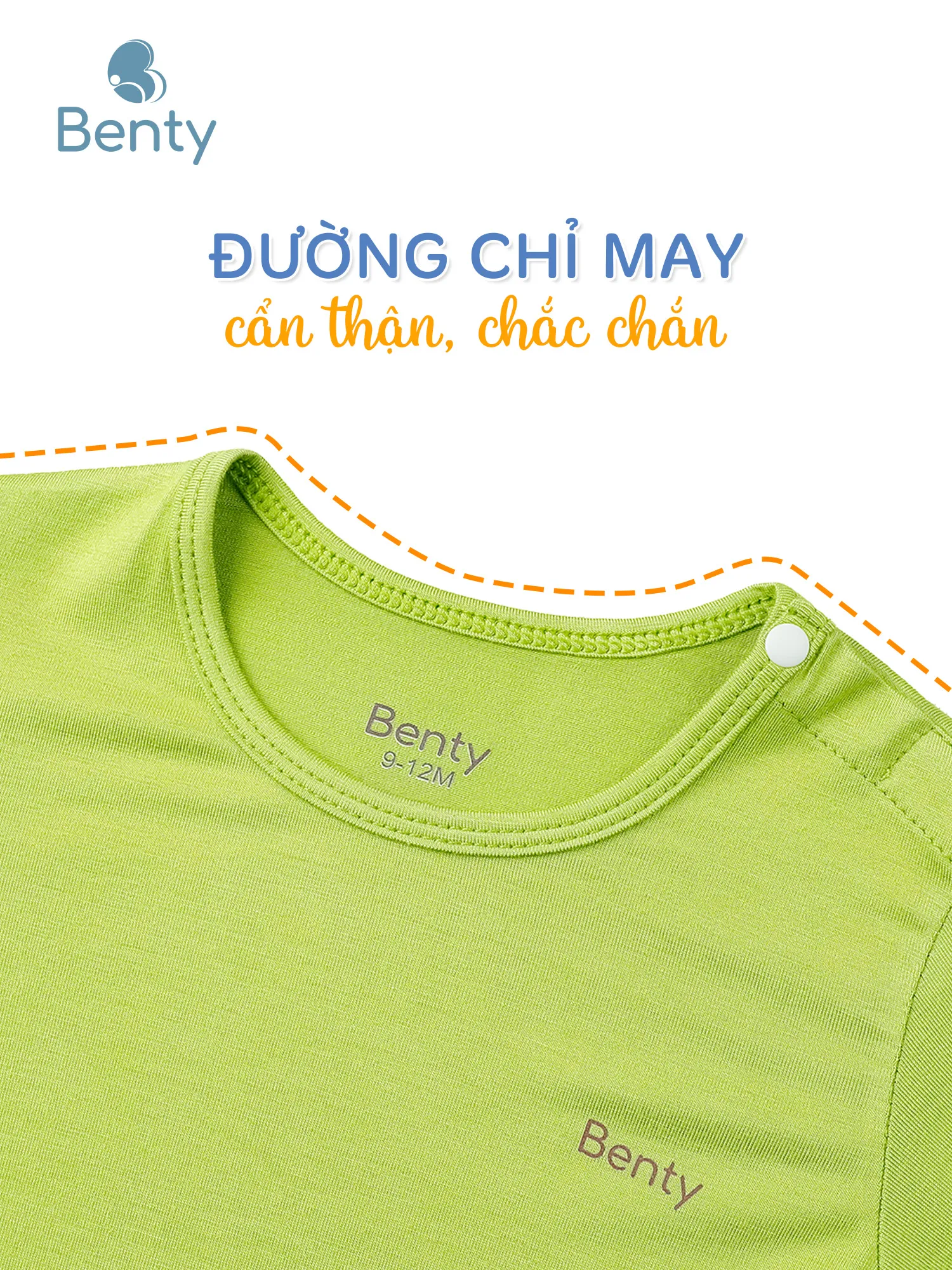Dài cài vai trơn BENTY dễ thương mềm mịn cho bé yêu
