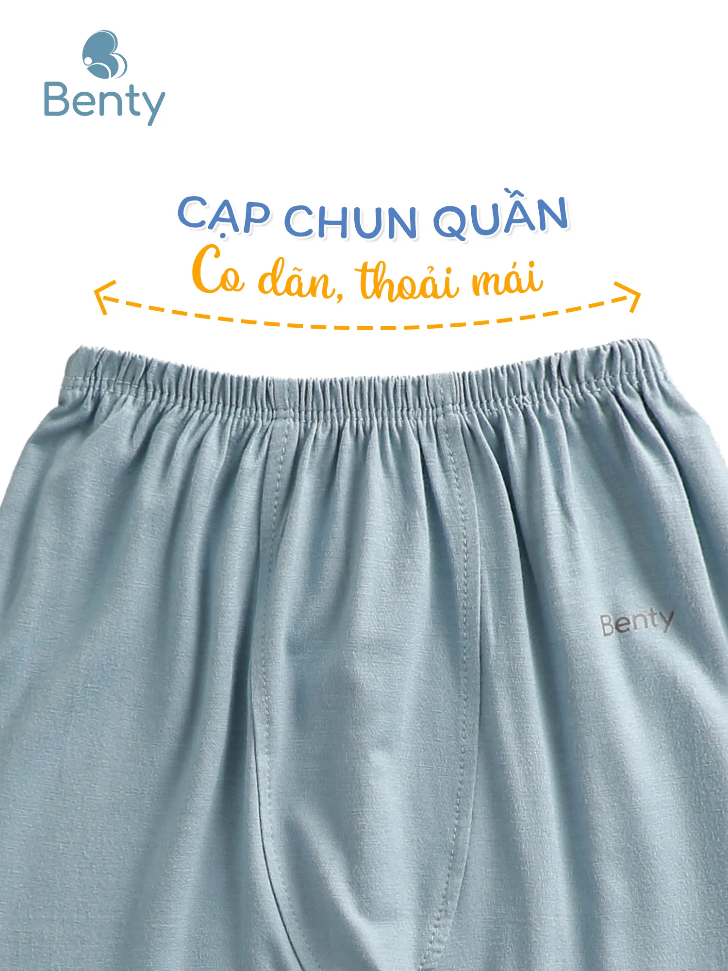 Dài cổ trụ họa tiết BENTY chất vải mềm mịn cao cấp cho bé