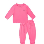 BENTY set long cute plain shoulder-button long for kids
