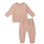 BENTY set long cute plain shoulder-button long for kids