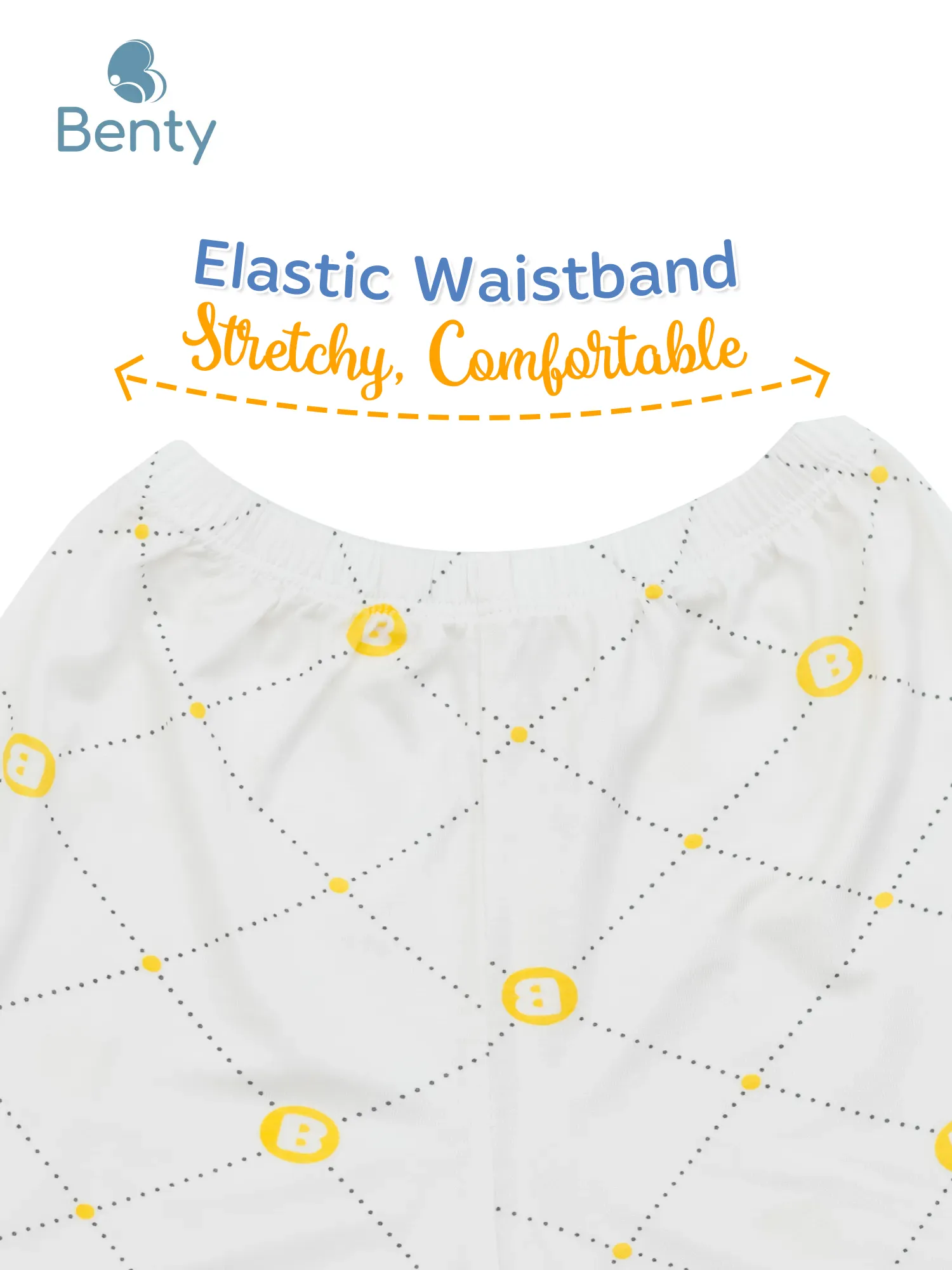 BENTY full print shoulder button set, soft and comfy