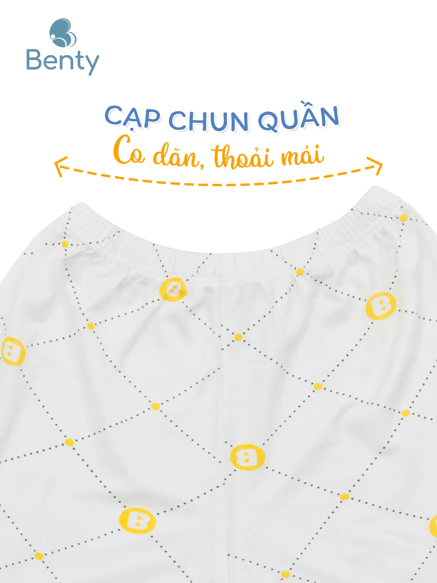 Cộc tay cài vai full họa tiết BENTY chất mềm mát