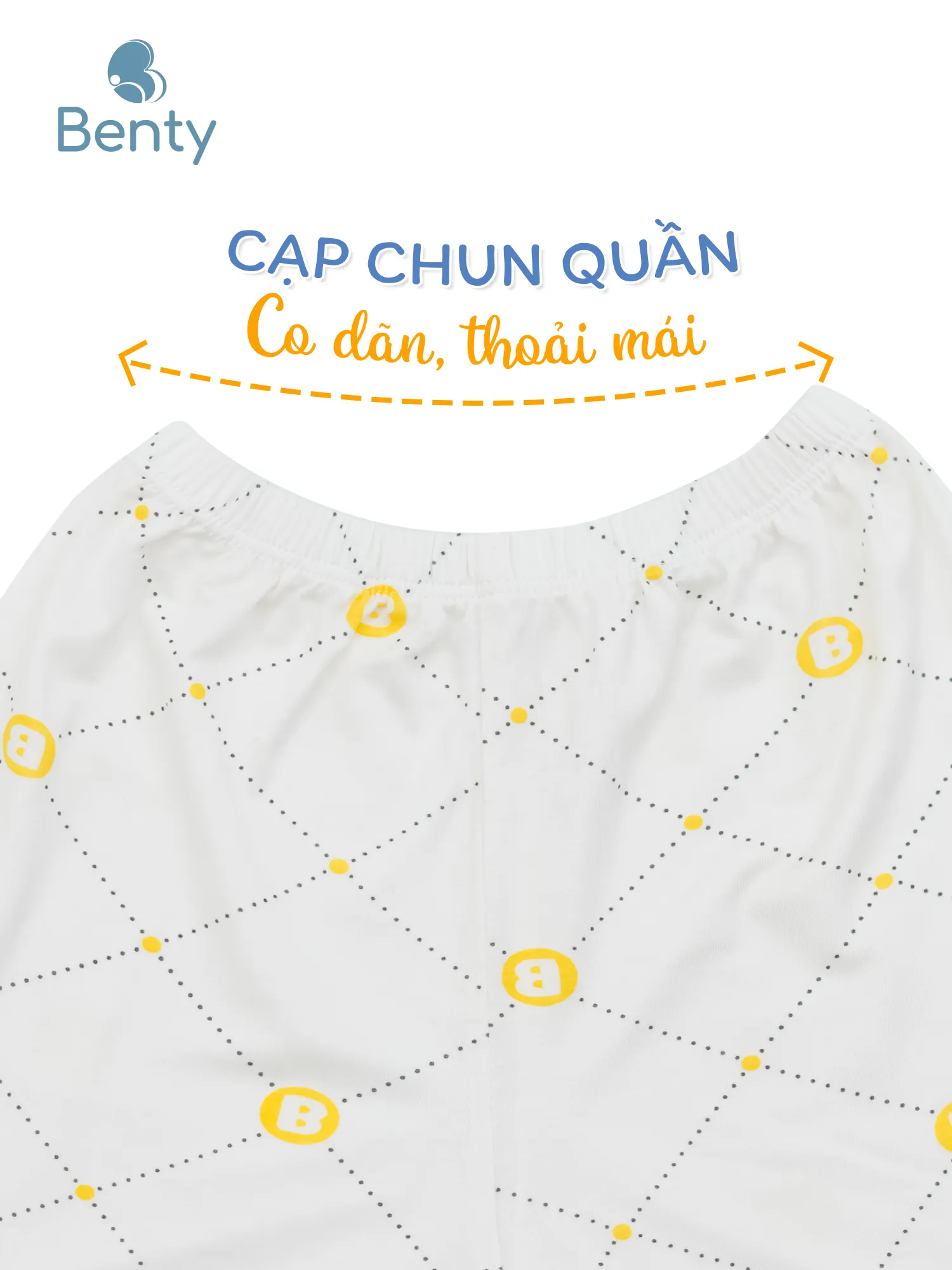 Cộc tay cài vai full họa tiết BENTY chất mềm mát