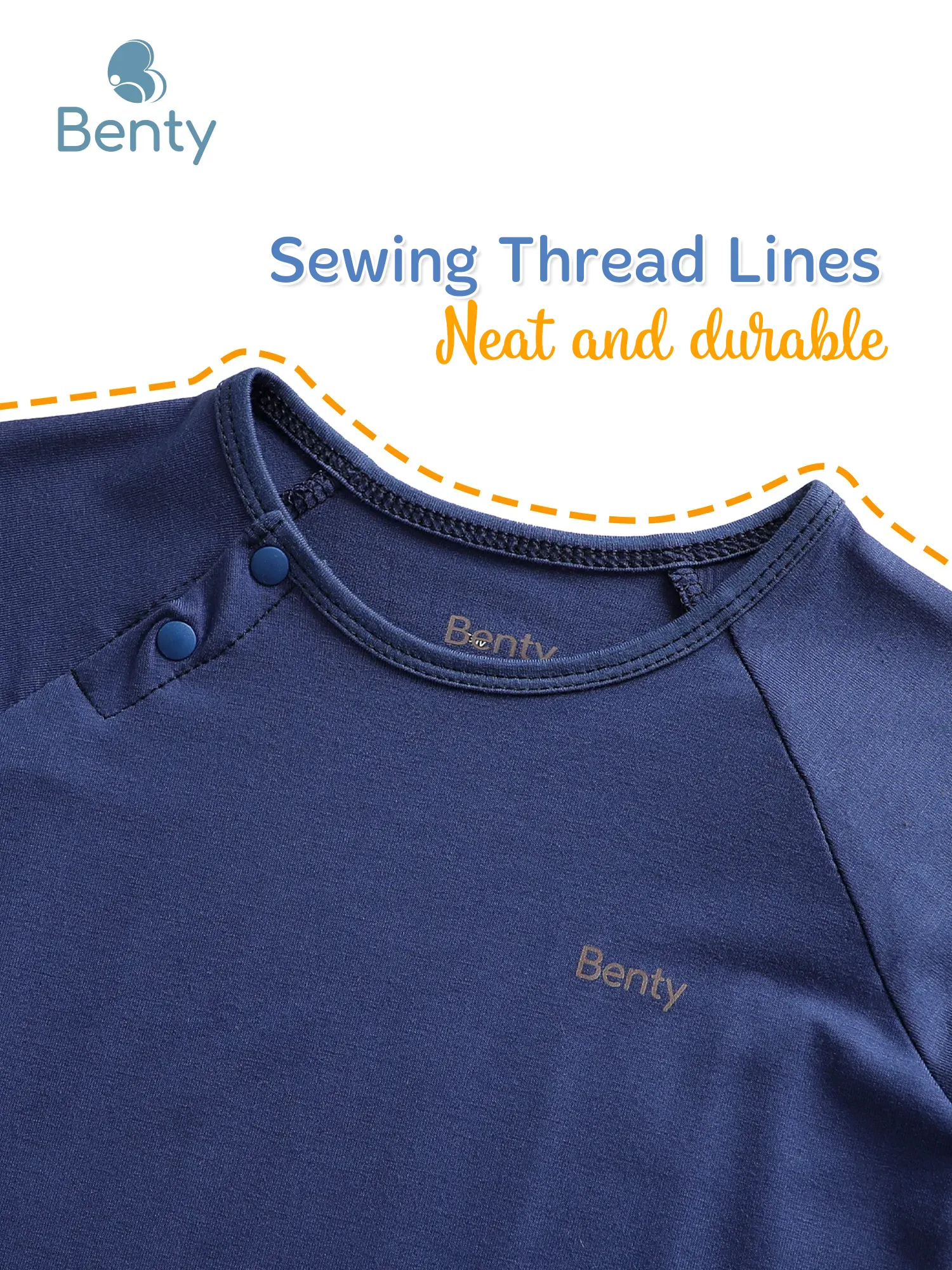 BENTY short-sleeved bodysuit basic, available in a variety of colors.