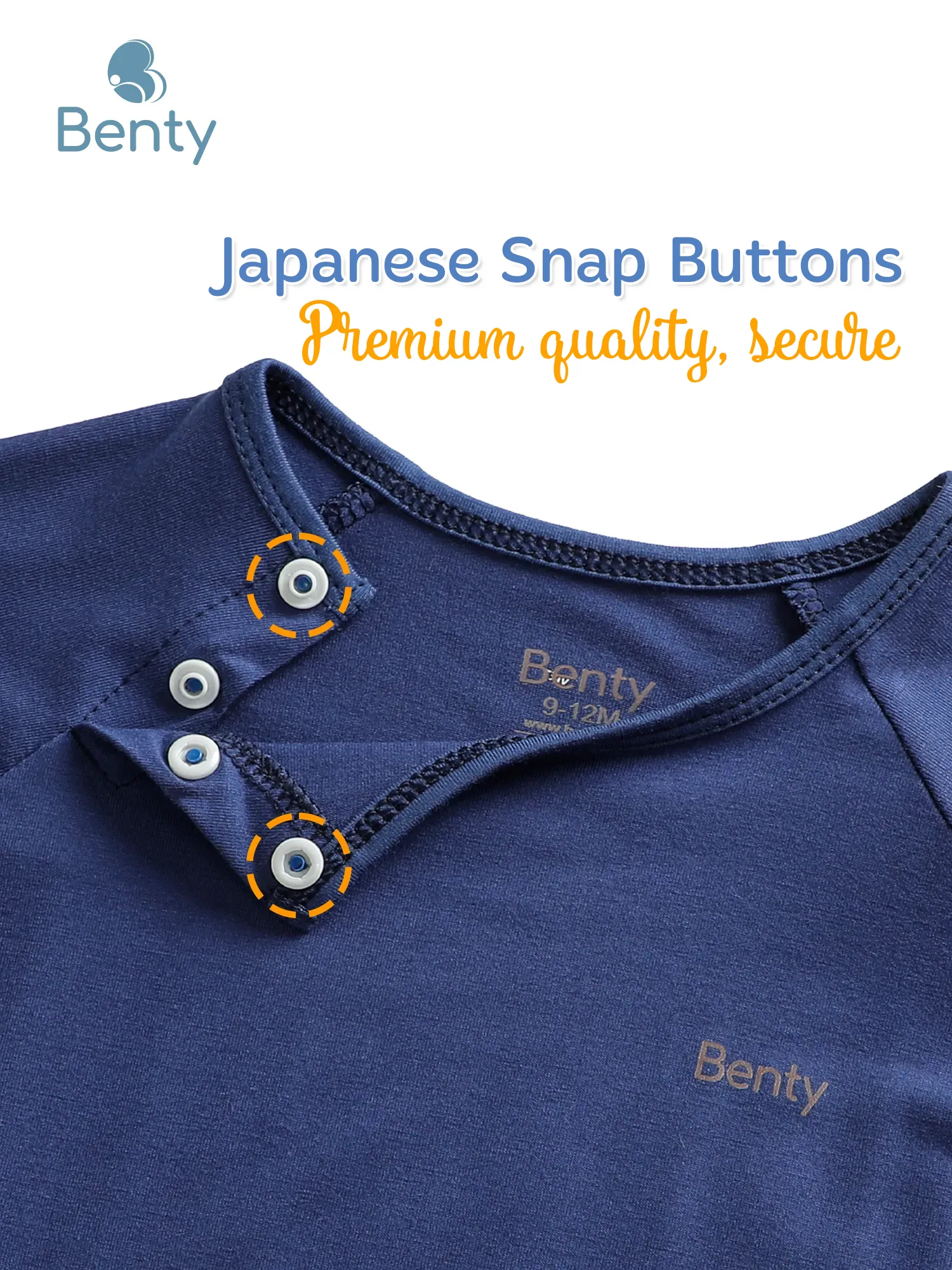 BENTY short-sleeved bodysuit basic, available in a variety of colors.