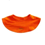 BENTY plain round bib, various colors, easy to clean