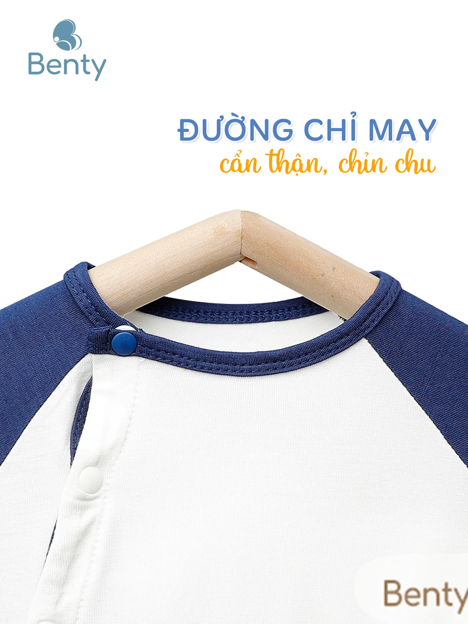 Body cộc cài lệch BT018 in hình chú chó đi học BENTY dễ mến