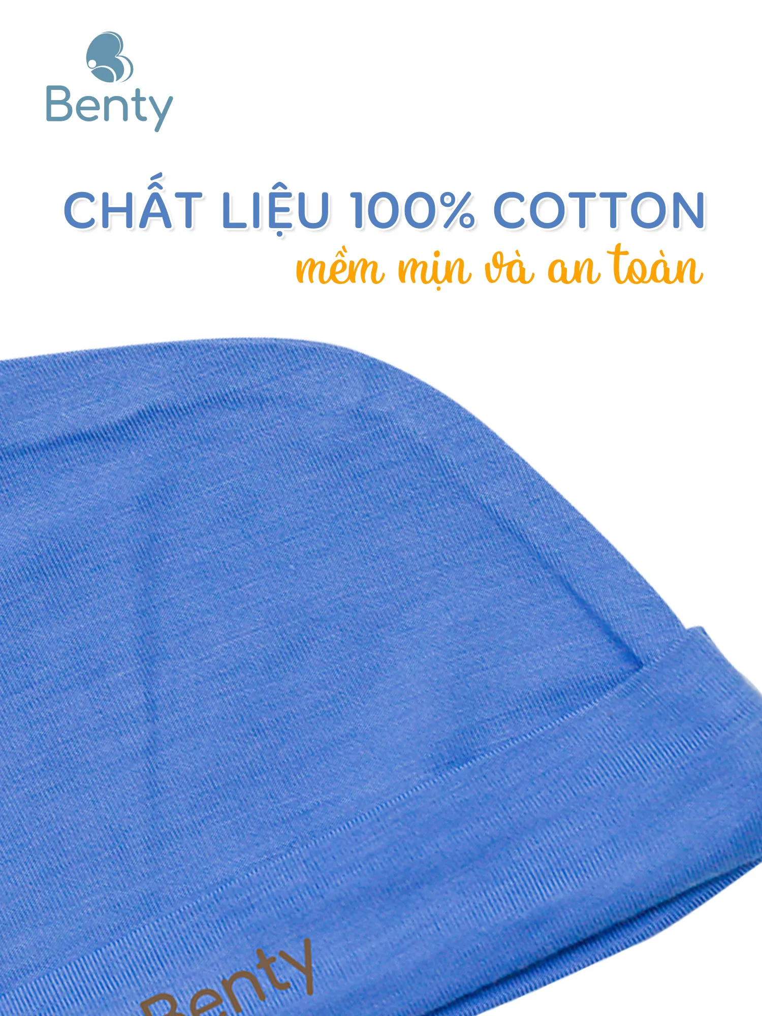 Combo mũ, bao tay, bao chân BENTY cao cấp an toàn cho bé