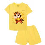 Bộ cộc tay cài vai Tết BENTY BT057 chất liệu cao cấp cho bé