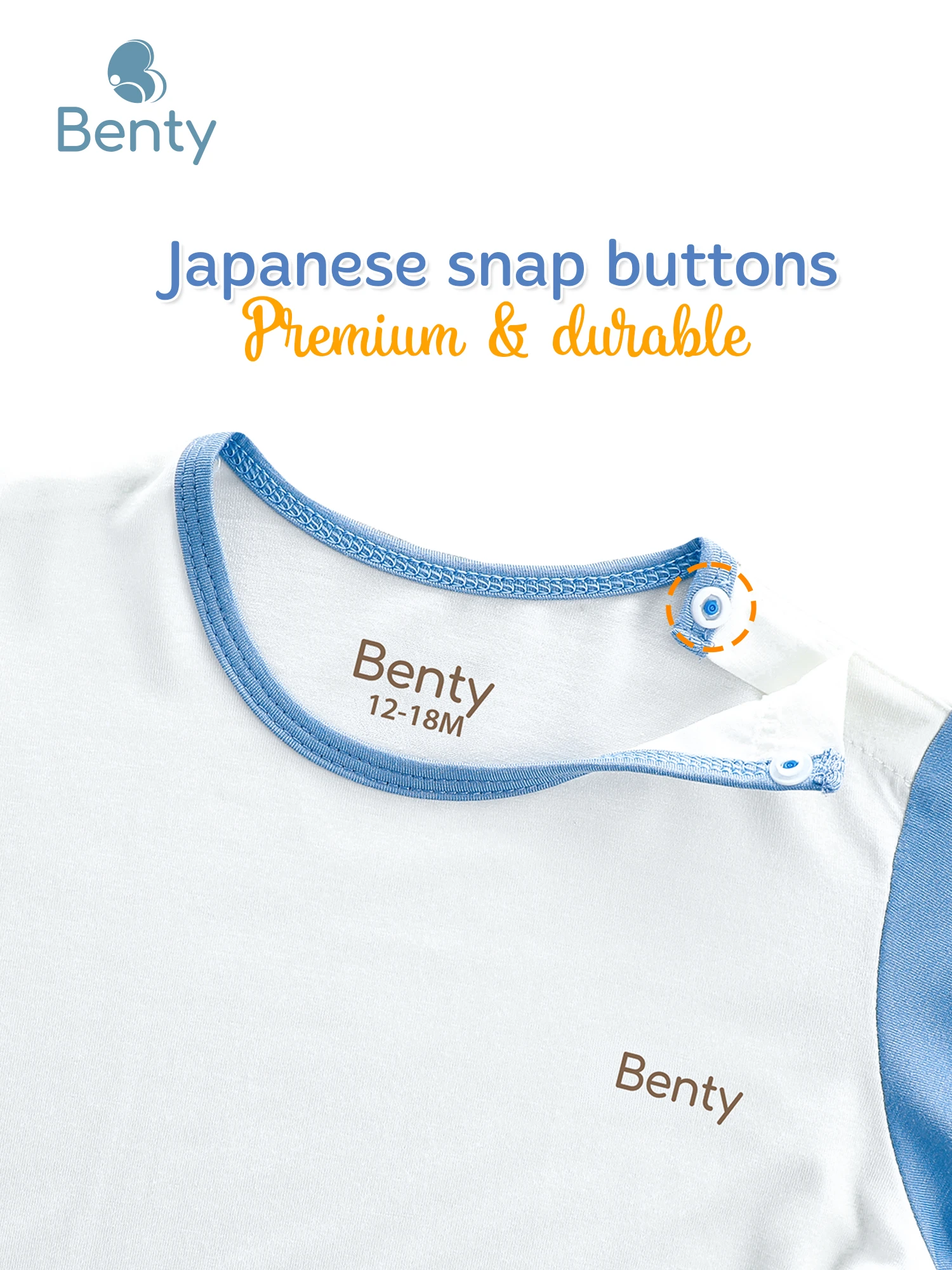BENTY short sleeve outfit with contrast sleeves soft