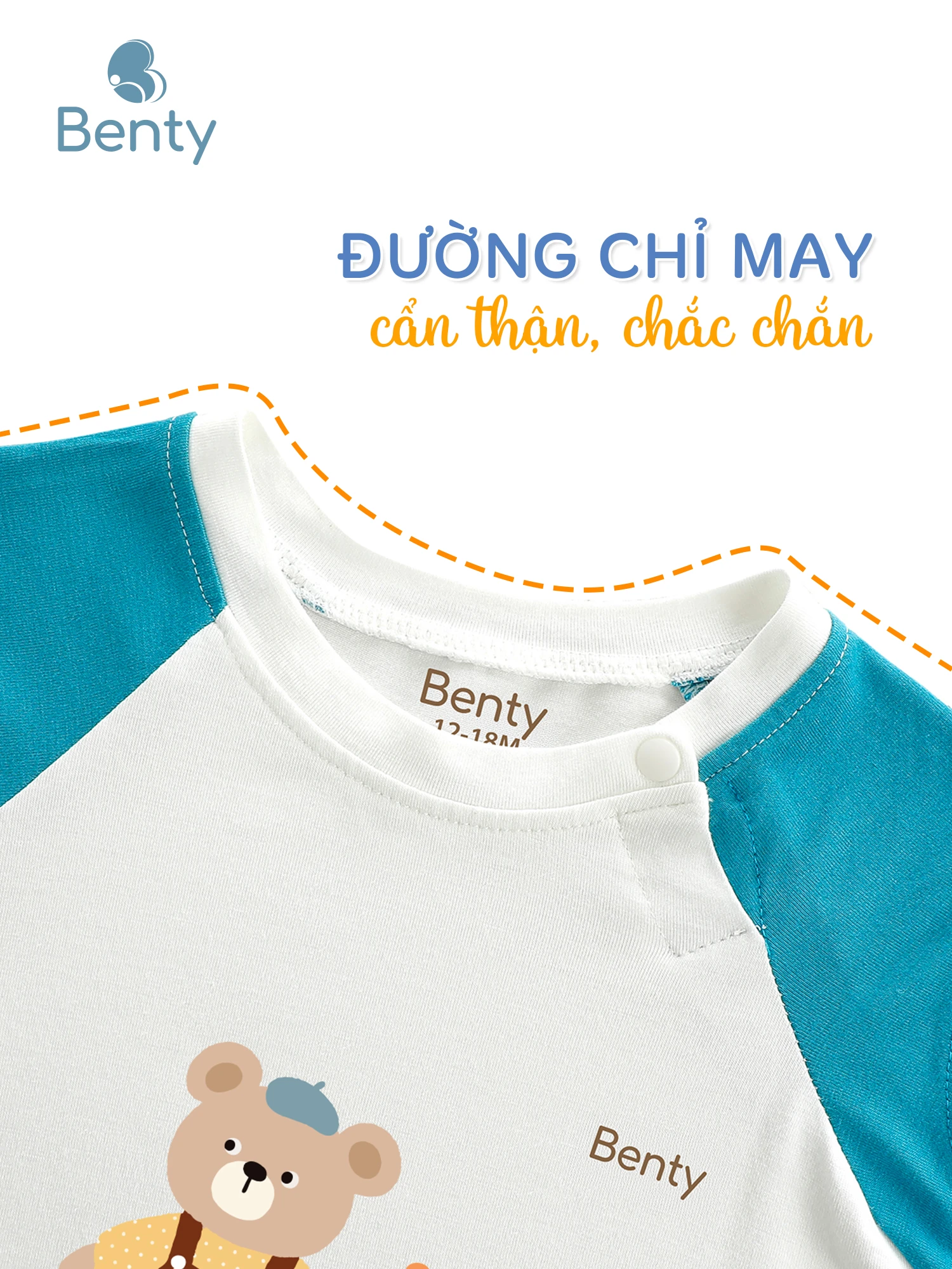 Bộ ba lỗ BENTY in BT127 đồ bộ cao cấp, bé mặc thoải mái