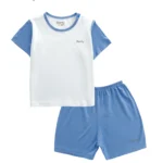 BENTY short sleeve outfit with contrast sleeves soft