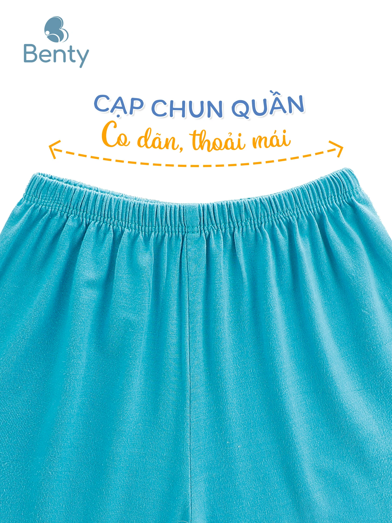 Bộ ba lỗ cài chéo BENTY in BT124 chất cao cấp, an toàn da bé