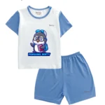 BENTY BT128 short sleeve outfit with shoulder snap closure