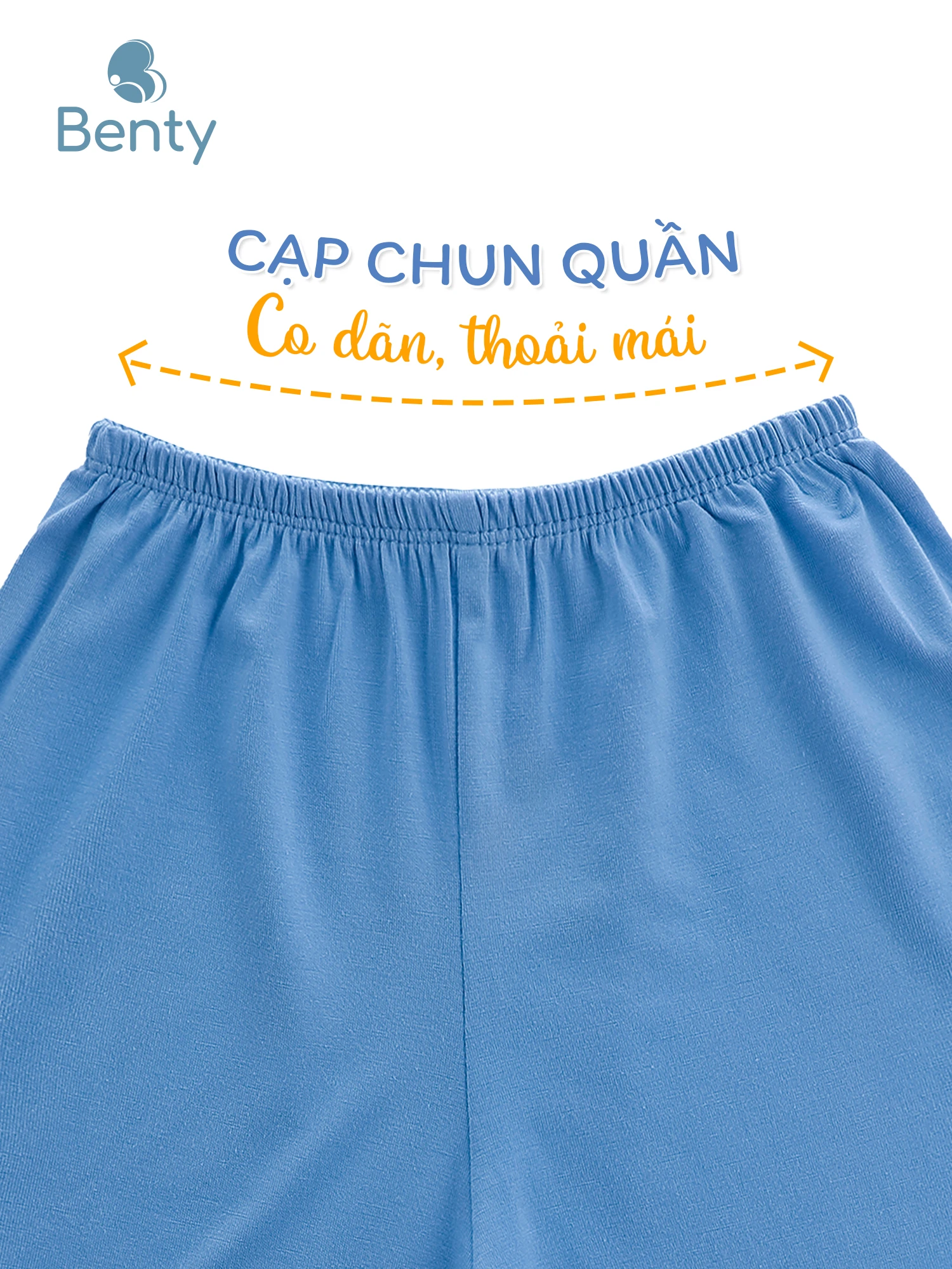 Bộ cộc tay BENTY in BT131 cài vai, đồ bộ cao cấp an toàn cho bé