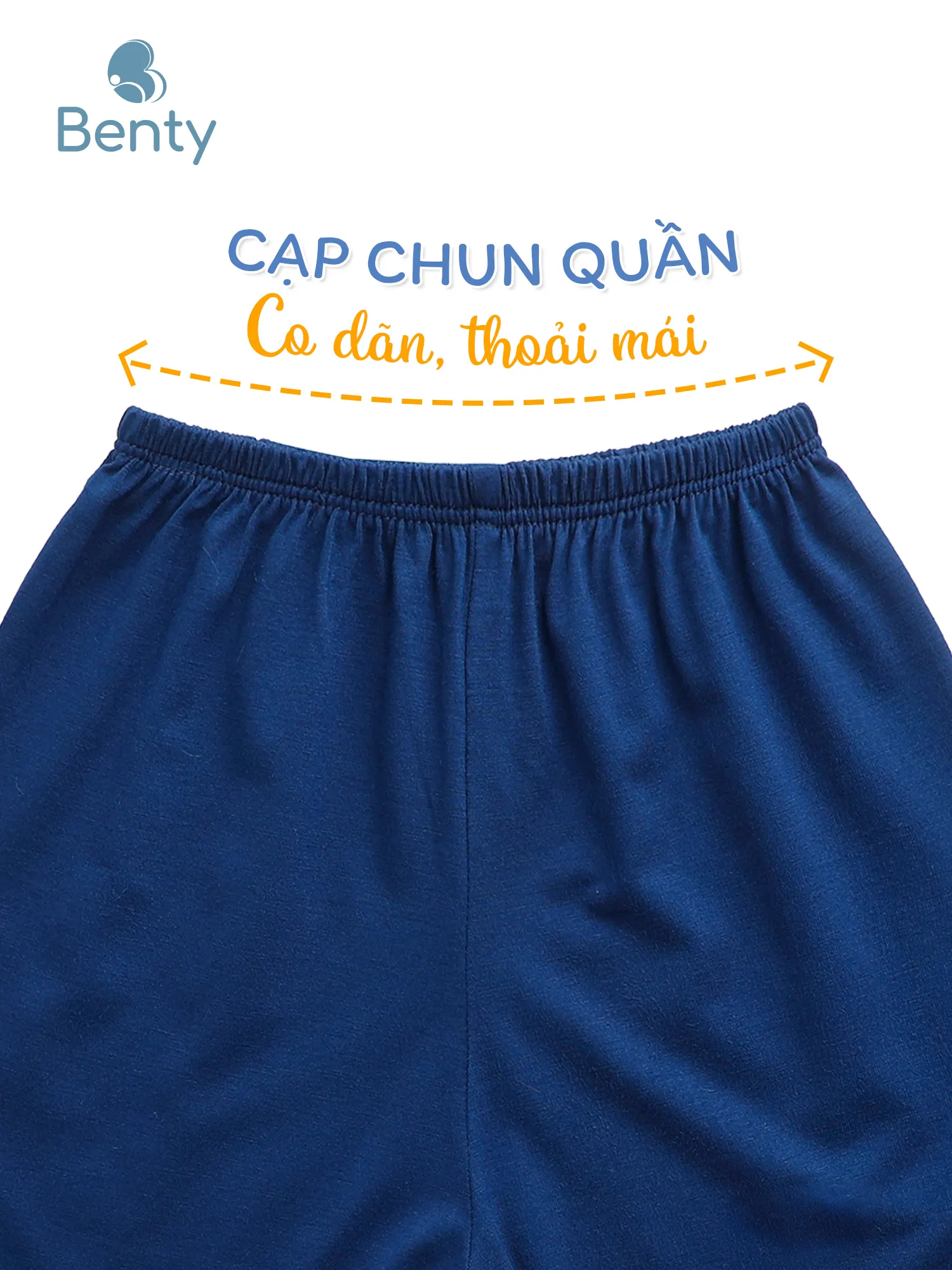 Bộ cộc tay cài chéo đa sắc BENTY, chất vải an toàn lành tính da bé